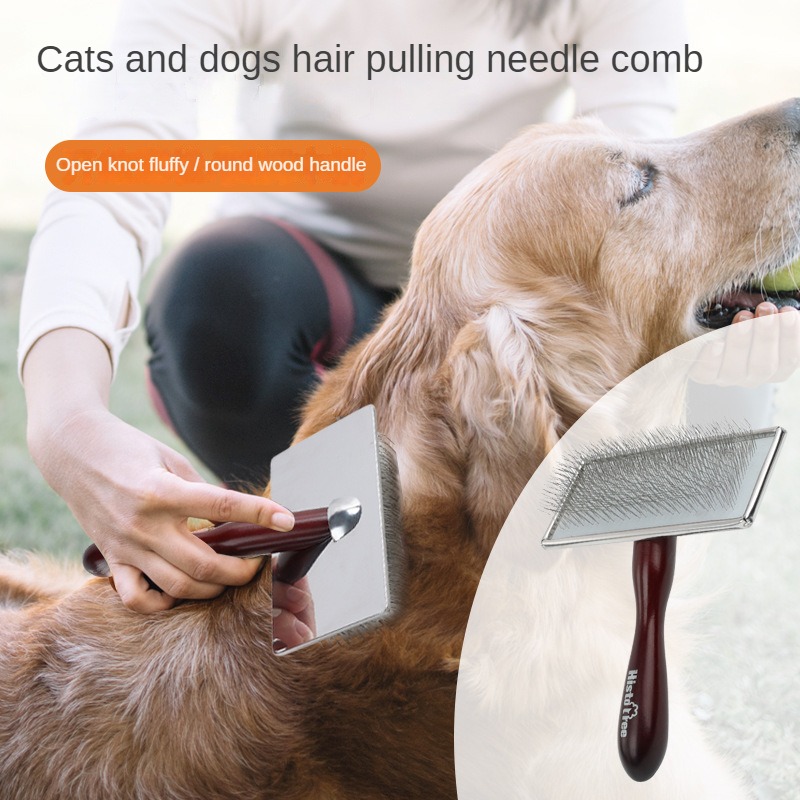 Pet comb, cat comb, cat wooden needle comb