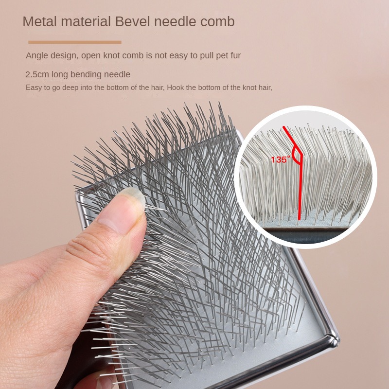Pet comb, cat comb, cat wooden needle comb